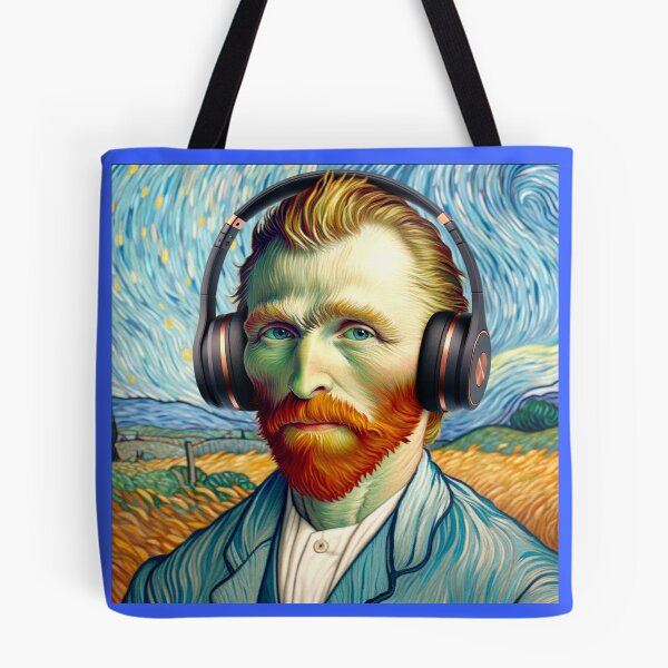 Item preview, Van Gogh with Headphones designed and sold by Lane L. Mälkin Design.