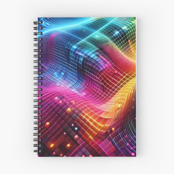 Item preview, 3D Checker Wave Pattern With Vibrant Colors designed and sold by Tamer ⭐⭐⭐⭐⭐.