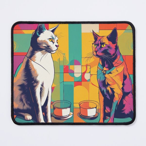 Item preview, Cats having tea designed and sold by Jenswhim.