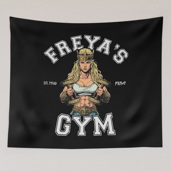 Item preview, Freya's Gym - Viking Goddess Workout designed and sold by Darmoks-Geeks.