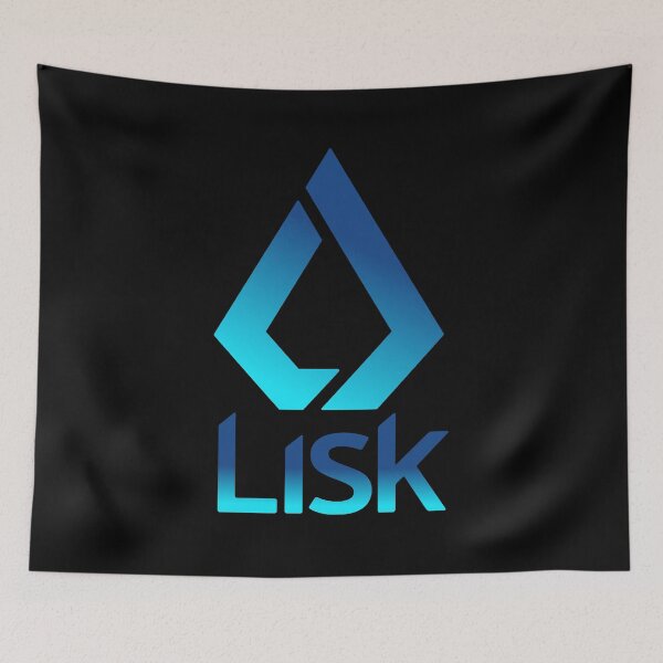 Item preview, Lisk Crypto Logo Blockchain designed and sold by CryptoCentauri.