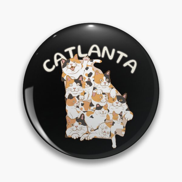 Item preview, Cats of Atlanta Georgia Funny designed and sold by Life Is Beautiful.
