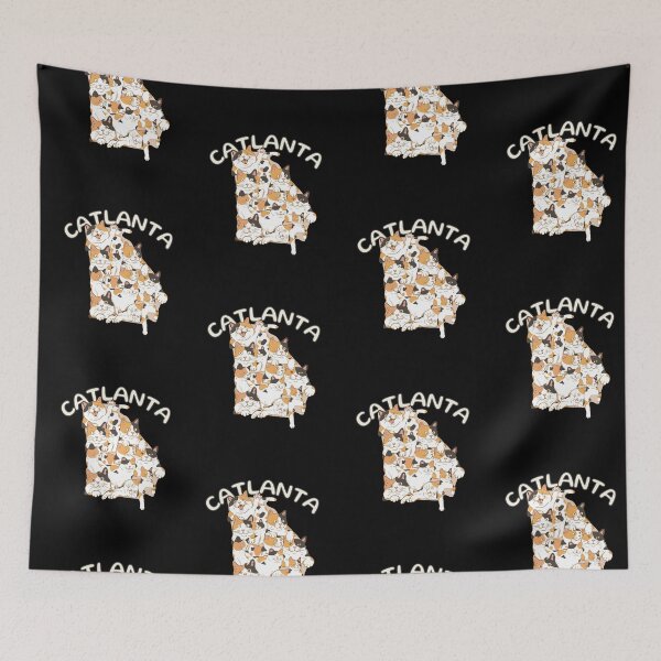 Item preview, Cats of Atlanta Georgia Funny designed and sold by Life Is Beautiful.