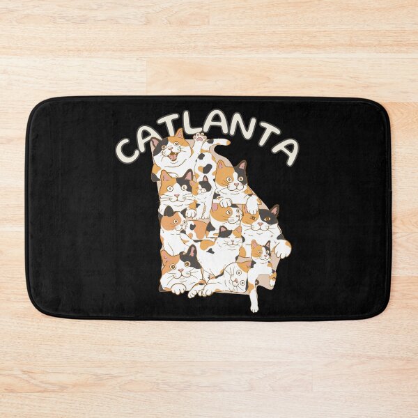 Item preview, Cats of Atlanta Georgia Funny designed and sold by Life Is Beautiful.