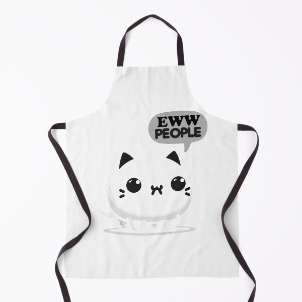 Item preview, eww people,ew people,Adorable Anti-Social Cat - Charming & Expressive Feline designed and sold by toobel.