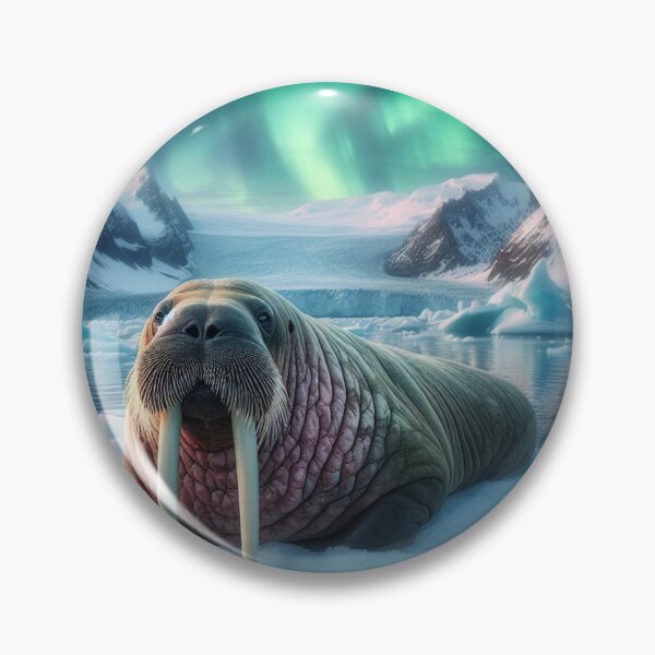 Item preview, Tusked Titan - Walrus Majesty designed and sold by ProgressMagnet.