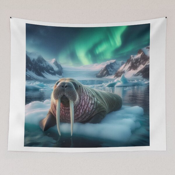Item preview, Tusked Titan - Walrus Majesty designed and sold by ProgressMagnet.