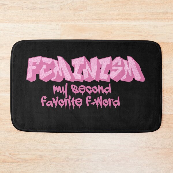 Item preview, Feminism (my second favorite f-word)  designed and sold by Becky-Marie.