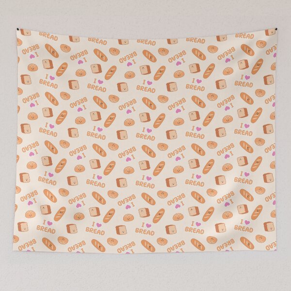 Item preview, I Love Bread | by queenie's cards designed and sold by queeniescards.