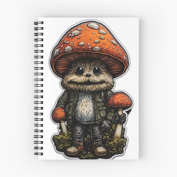 Item preview, Gritty Mushroom Sticker designed and sold by My Artprintz.