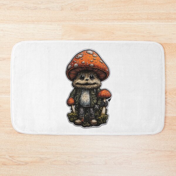Item preview, Gritty Mushroom Sticker designed and sold by My Artprintz.