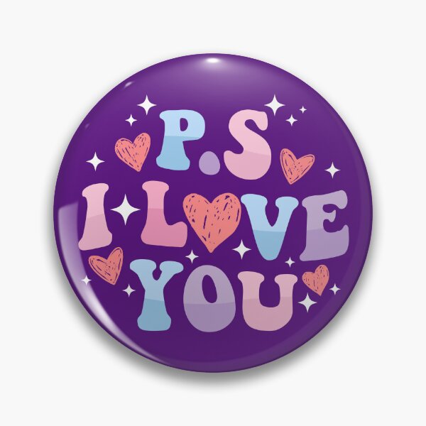 Item preview, Ps I Love You Day Purple Cute designed and sold by Open  Space.