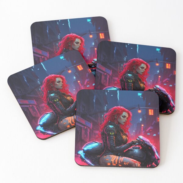 Item preview, Augmented Red Haired Woman designed and sold by SassyArtistry.