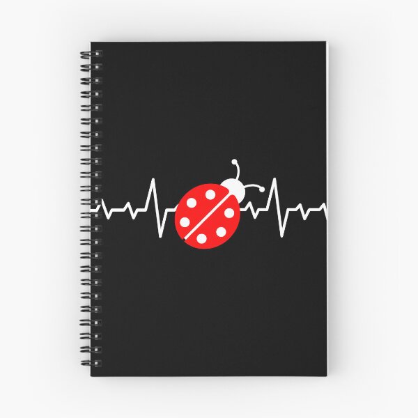 Item preview, Ladybug heartbeat insect lover entomophile designed and sold by MumMadeDesigns.