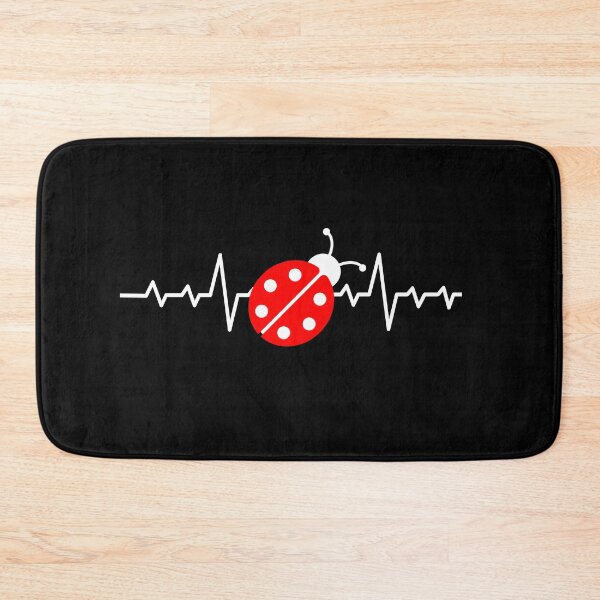 Item preview, Ladybug heartbeat insect lover entomophile designed and sold by MumMadeDesigns.