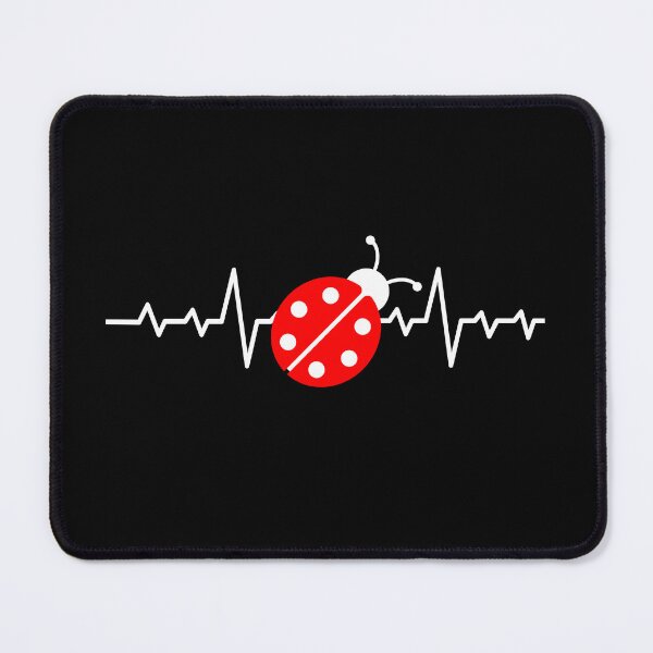 Item preview, Ladybug heartbeat insect lover entomophile designed and sold by MumMadeDesigns.