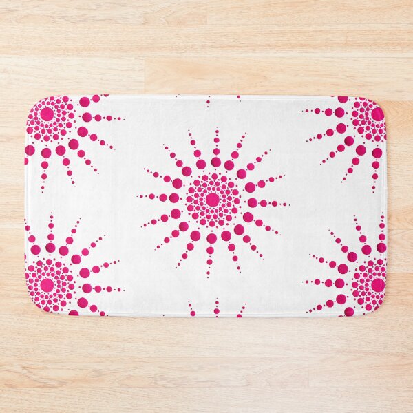 Item preview, Pink Dot Mandala Starburst designed and sold by Cardiff Creative.