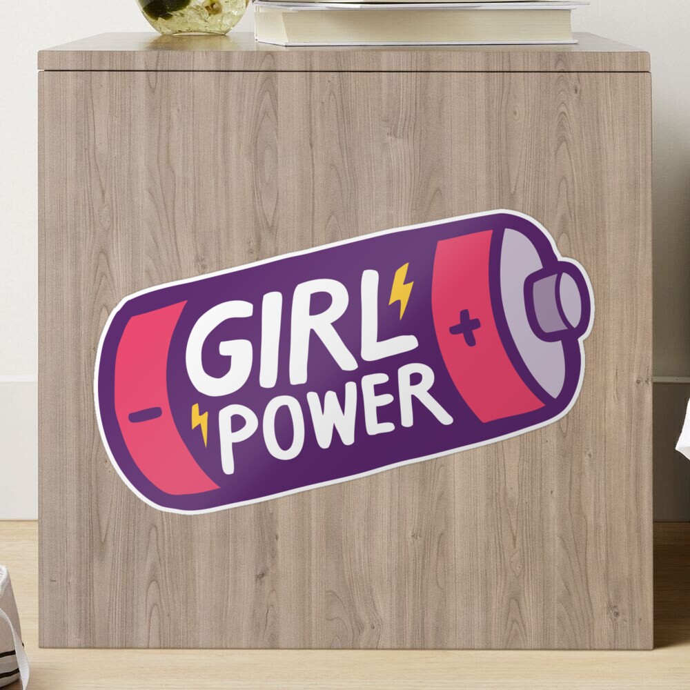 Girl Power Sticker for iOS & Android