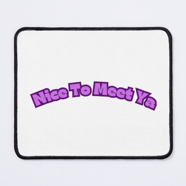 Item preview, Niall Horan Nice To Meet Ya Quote designed and sold by CraftyKayla26.