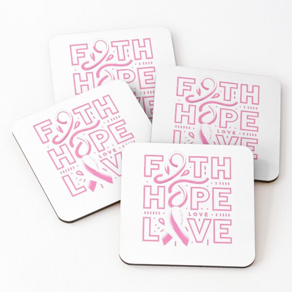 Item preview, Breast Cancer: Faith, Hope & Love designed and sold by mavesapparel.