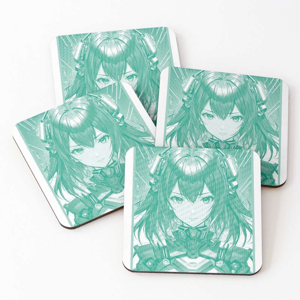 Item preview, Coasters (Set of 4) designed and sold by AutomatedArtist.