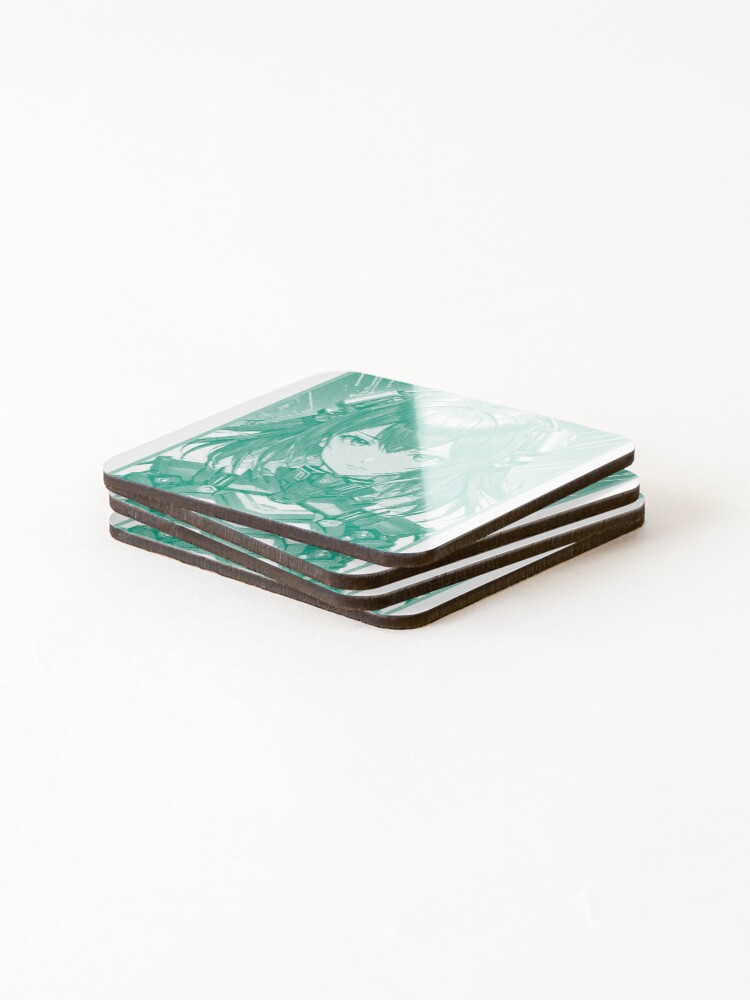 Thumbnail 4 of 5, Coasters (Set of 4), Cyber designed and sold by AutomatedArtist.