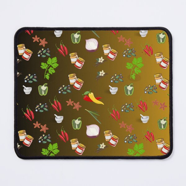 Item preview, Spice-Themed Food Pattern designed and sold by DesignsbySimons.