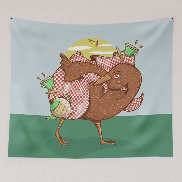 Item preview, Weka stealing food  designed and sold by piedaydesigns.
