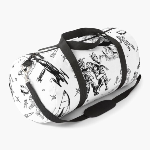 Item preview, vintage alien toile comic white designed and sold by Gossip Rag.