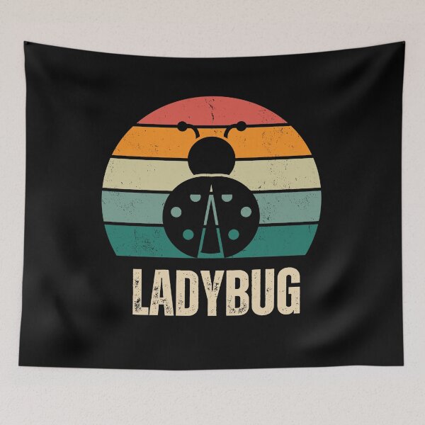 Item preview, Cute retro Ladybug graphic designed and sold by MumMadeDesigns.