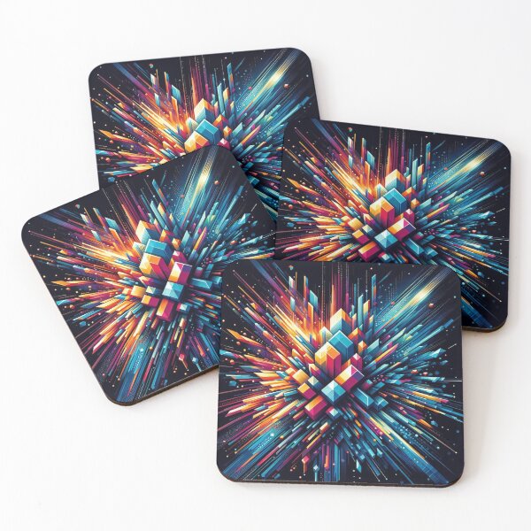 Item preview, Vibrant Digital Explosion designed and sold by Wonderall.