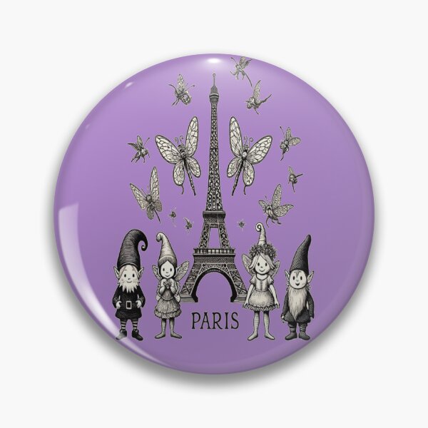 Item preview, Fairies at the Eiffel Tower, by WiltedCabbage designed and sold by WiltedCabbage.