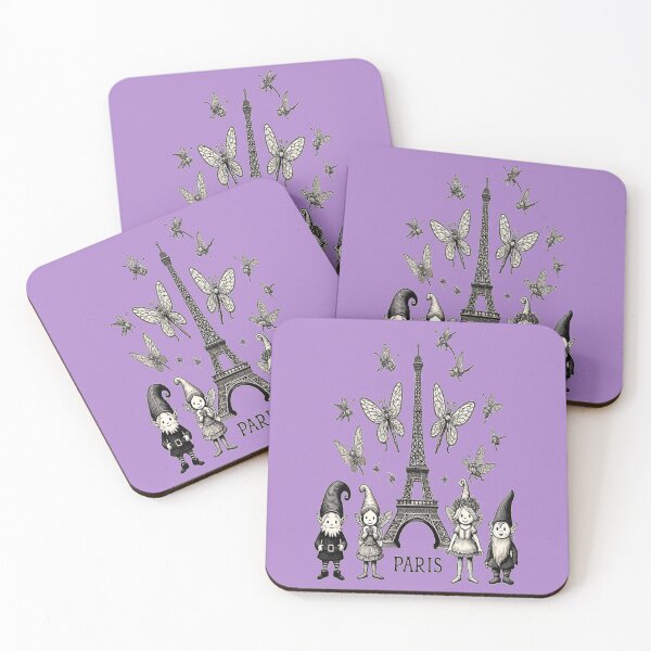 Item preview, Fairies at the Eiffel Tower, by WiltedCabbage designed and sold by WiltedCabbage.