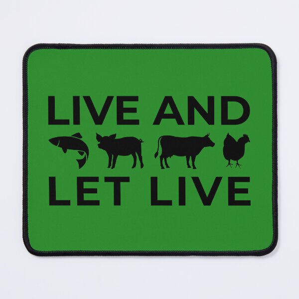Item preview, Live and Let Live, Animal Activism Design designed and sold by kakarikihill.