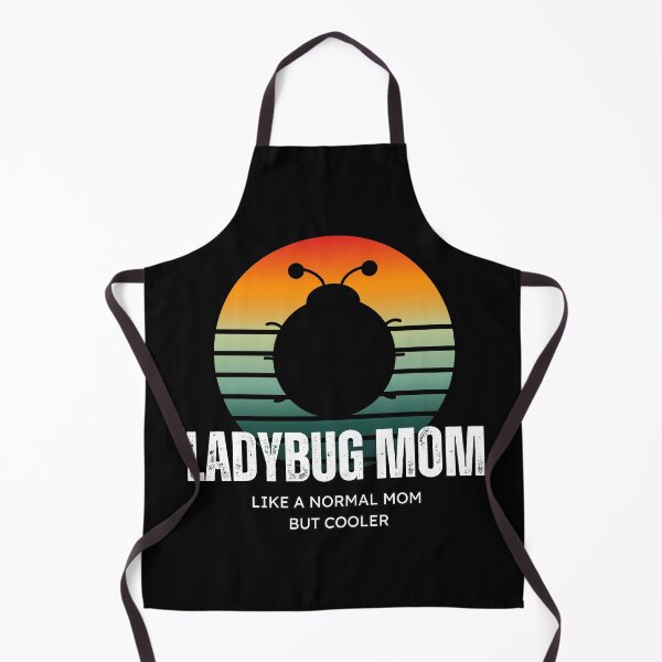 Item preview, Cute retro style Ladybug mom graphic designed and sold by MumMadeDesigns.