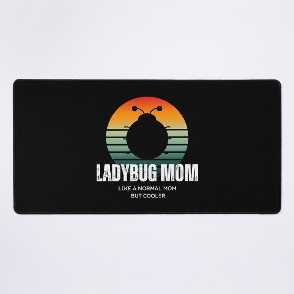Item preview, Cute retro style Ladybug mom graphic designed and sold by MumMadeDesigns.