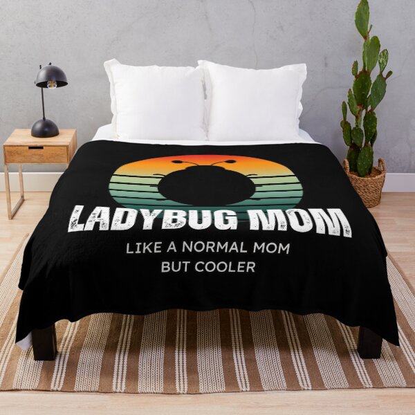 Item preview, Cute retro style Ladybug mom graphic designed and sold by MumMadeDesigns.