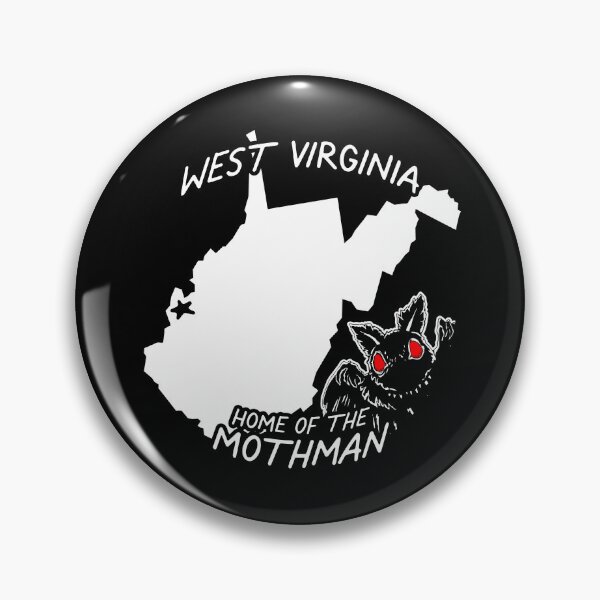 Item preview, West Virginia - Home of the Mothman designed and sold by ClamLakeCryptid.