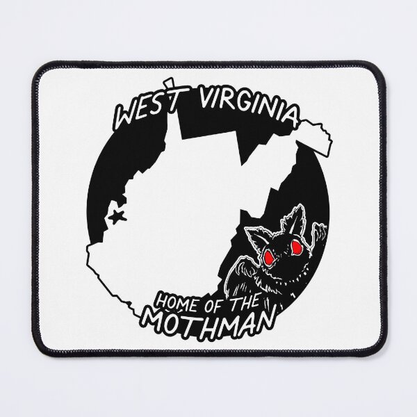 Item preview, West Virginia - Home of the Mothman designed and sold by ClamLakeCryptid.