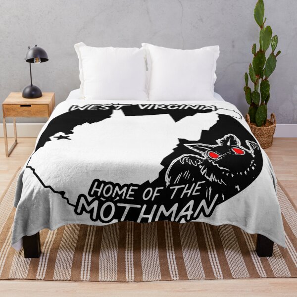 Item preview, West Virginia - Home of the Mothman designed and sold by ClamLakeCryptid.