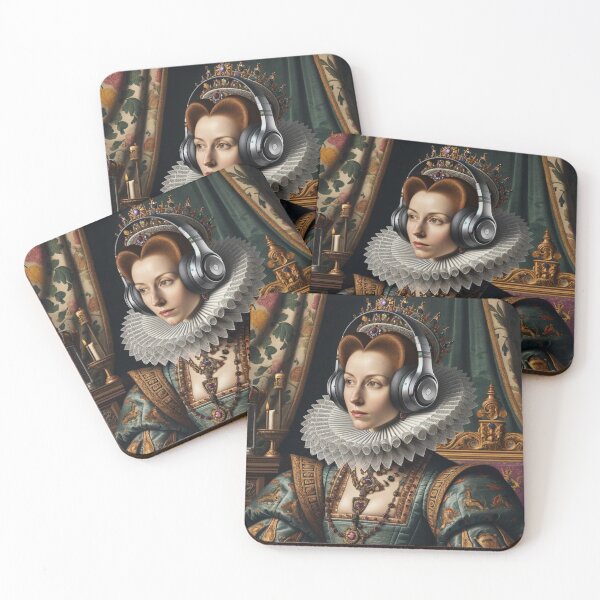 Item preview, Elizabethan Headphones designed and sold by Lane L. Mälkin Design.