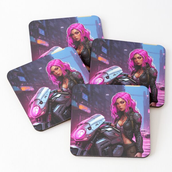 Item preview, Cyber Punk Futuristic Woman designed and sold by SassyArtistry.