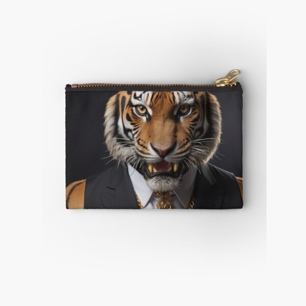 Item preview, Gold Tiger Portrait designed and sold by Lazoni.
