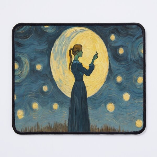 Item preview, "Lunar Touch- A Woman's Fingertip"  designed and sold by Artisticanvas.