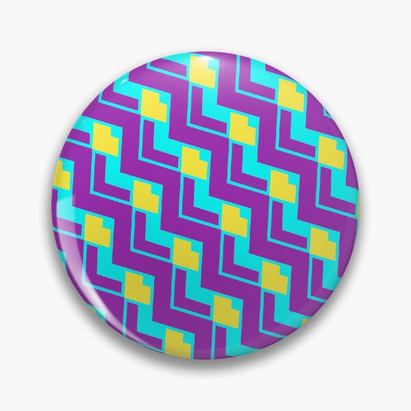 Item preview, Purple & Yellow Layered Repeating Triangles Unlimited Ornaments Pattern designed and sold by Alchemy-A-La-G.