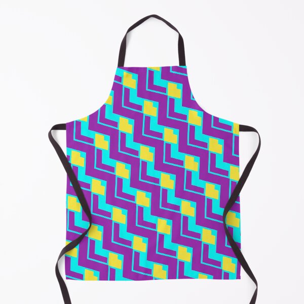 Item preview, Purple & Yellow Layered Repeating Triangles Unlimited Ornaments Pattern designed and sold by Alchemy-A-La-G.