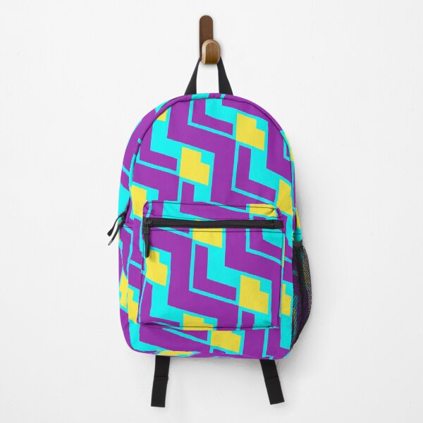 Item preview, Purple & Yellow Layered Repeating Triangles Unlimited Ornaments Pattern designed and sold by Alchemy-A-La-G.