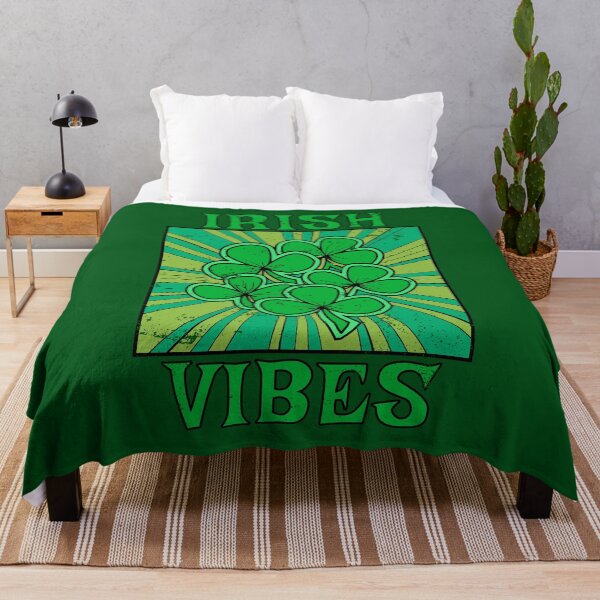 Item preview, Irish Vibes with Shamrocks and Sunburst St Patricks Day designed and sold by Greenbaby.