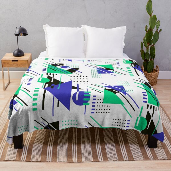 Item preview, Abstract Techno Geometric Pattern designed and sold by TeenVibe-Shop.