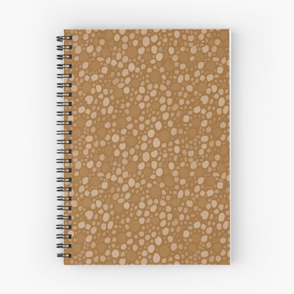 Artikelvorschau, Polka-Dot-Muster, Rostbraun entworfen und verkauft von Free-Spirit-Meg.
